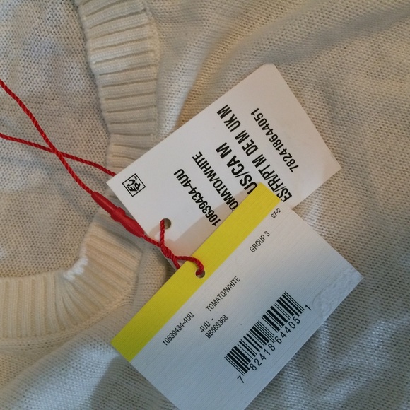 NEW Anne Klein Sleeveless Linen Blend Sweater M - Picture 5 of 7